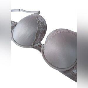 Body By Victoria 34DD- Victorias Secret Beige/Lace Bra